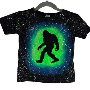 E. Toddler 3T Sasquatch Graffiti style shirt